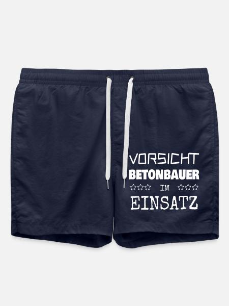 Appointment of concrete worker - Swim Trunks - french navy