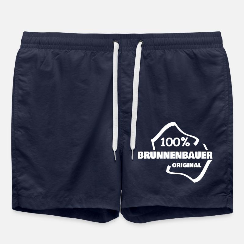 Occupation Well Builder - Swim Trunks - french navy