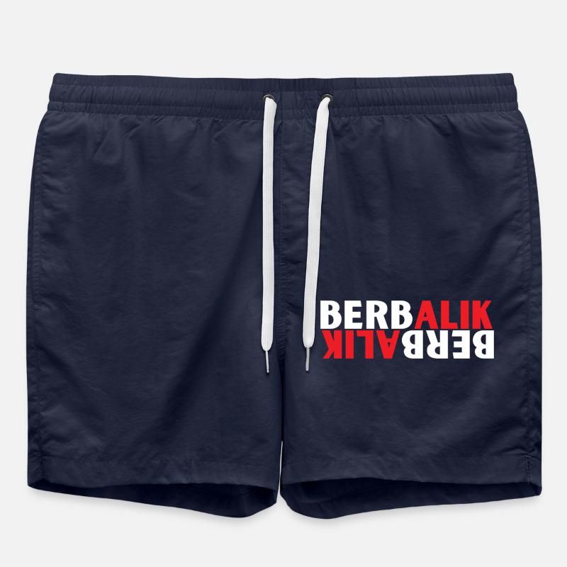 INDONET Berbalik - Short de bain - bleu marine