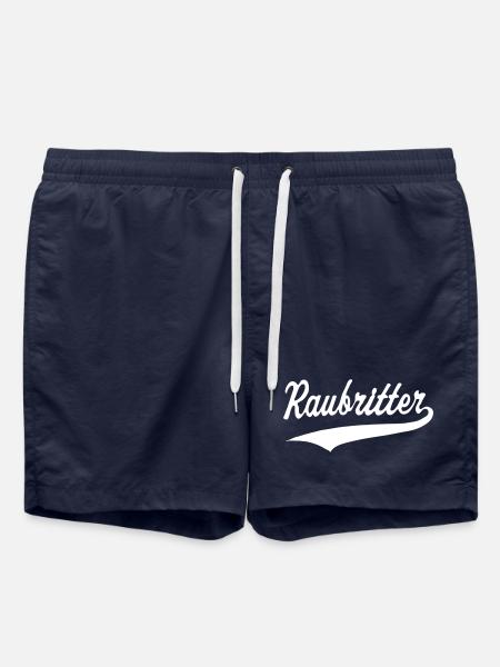 RaubritterLogo - Badeshorts - French Navy