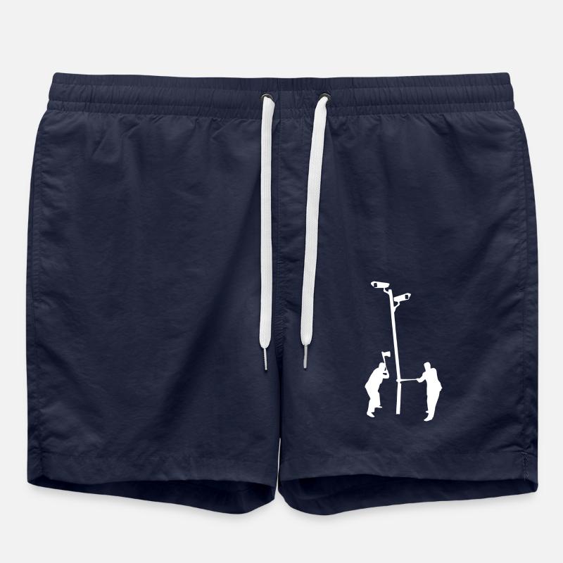 Camera Surveillance - Swim Trunks - french navy