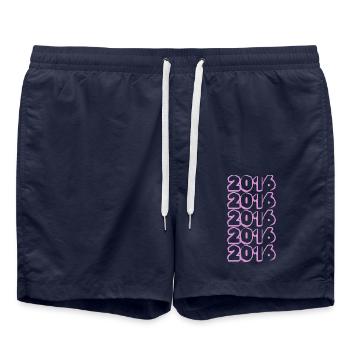 Rosa 2016 - Short de bain - bleu marine - Devant - AI Model Male 185 light (185cm)