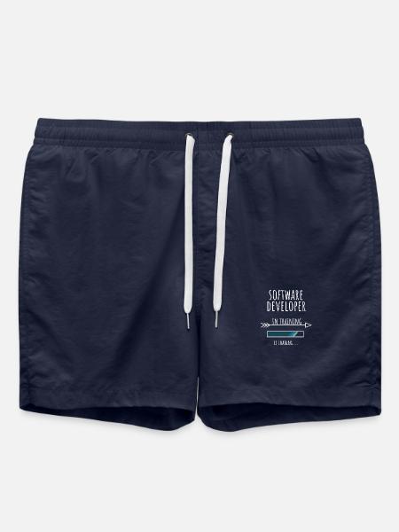 Software Developer in Ausbildung Geschenk - Badeshorts - French Navy