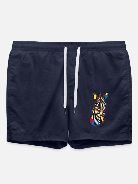Zebra - Swim Trunks - french navy