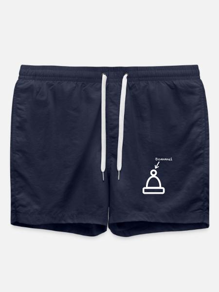 Bommel Mütze, Mützendesign - Badeshorts - French Navy