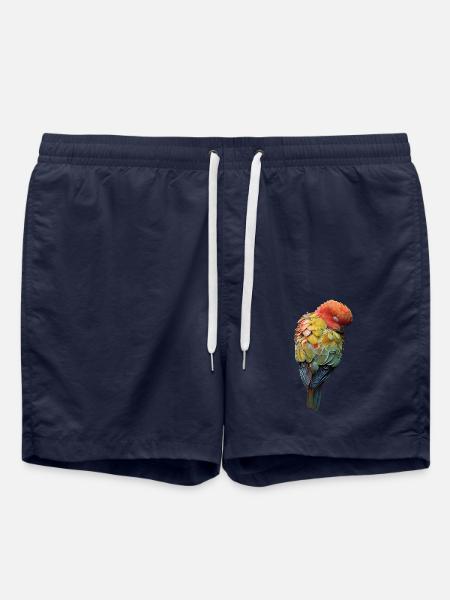 Parrot - Swim Trunks - french navy