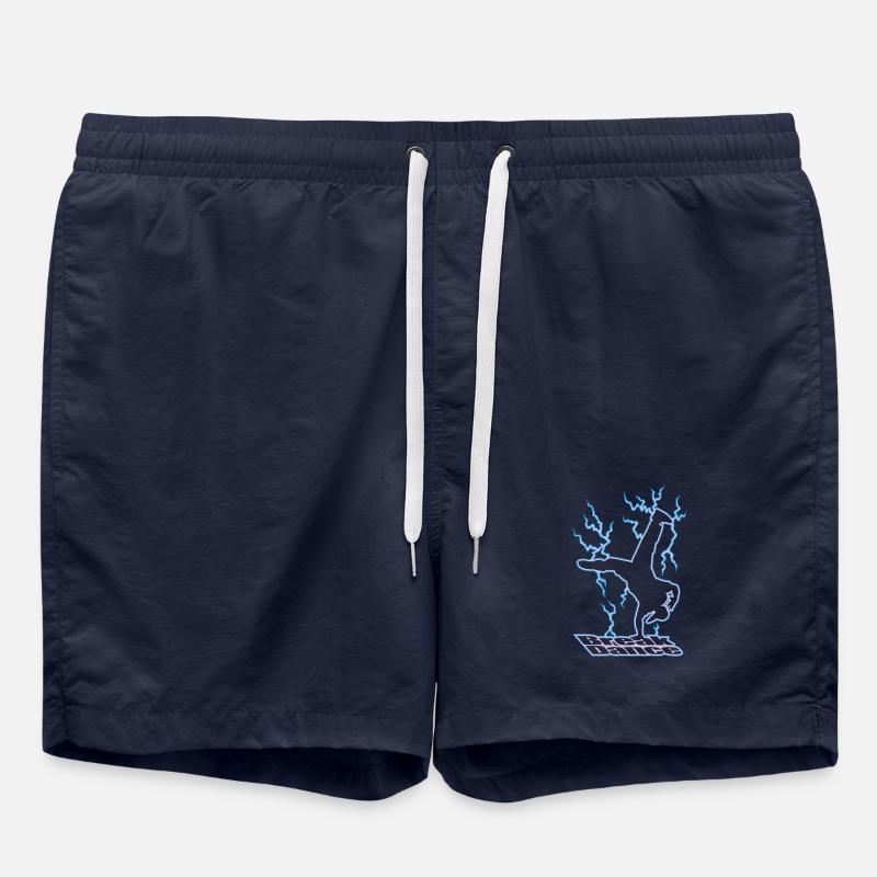 Electric breakdance - Badeshorts - French Navy