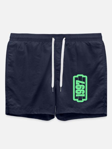 Born in 1997 - Swim Trunks - french navy
