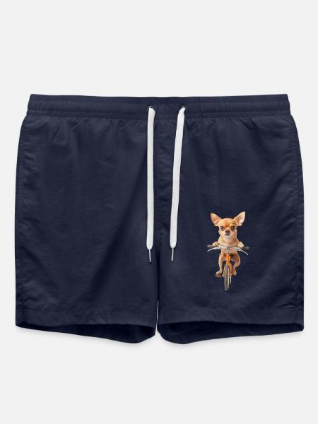 Chihuahua - Badeshorts - French Navy