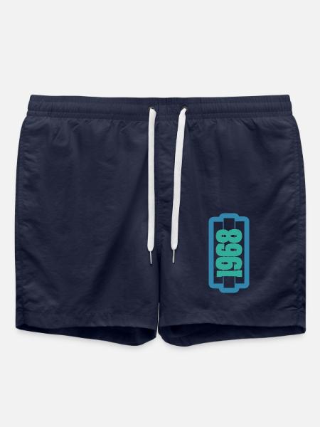 Born in 1968 - Swim Trunks - french navy