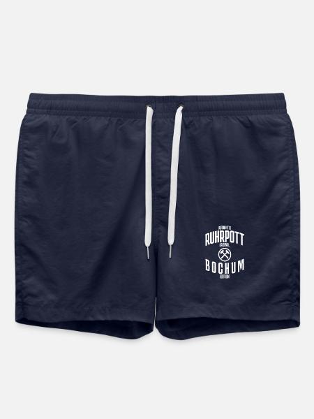 Authentic Ruhrpott original Bochum edition - Badeshorts - French Navy