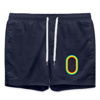0 - Badeshorts - French Navy - Vorne - AI Model Male 185 light (185cm)