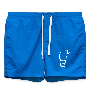 Letter G, Name, der Buchstabe G - Badeshorts - Cobalt blue - Vorne