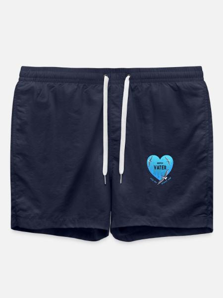 bester Vater - Badeshorts - French Navy