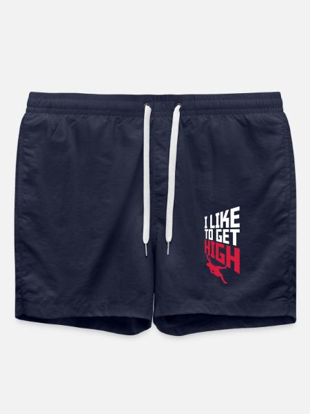 like to get high - Swim Trunks - french navy