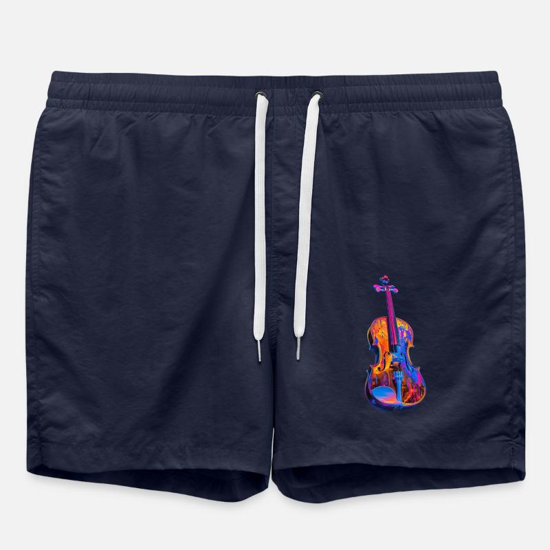 Violon - Short de bain - bleu marine