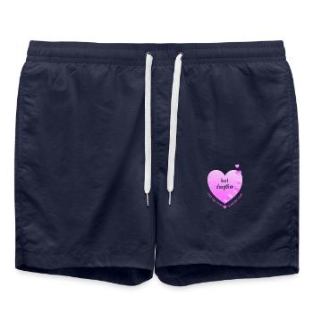 meilleure fille - Short de bain - bleu marine - Devant - AI Model Male 185 light (185cm)