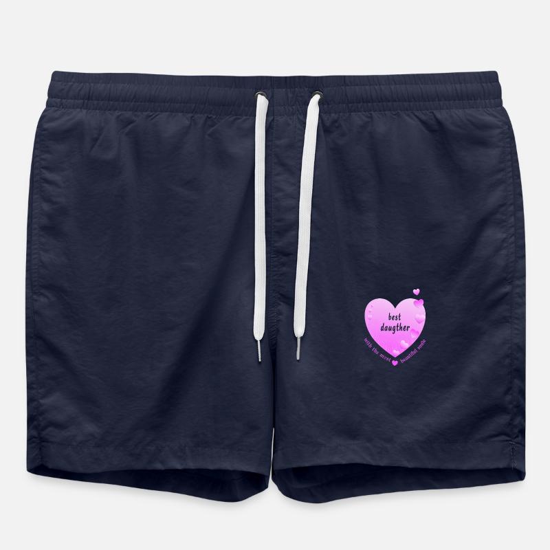 meilleure fille - Short de bain - bleu marine