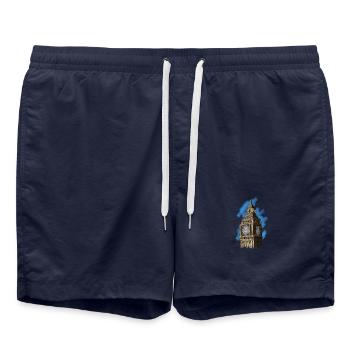 Big Ben - Badeshorts - French Navy - Vorne - AI Model Male 185 light (185cm)