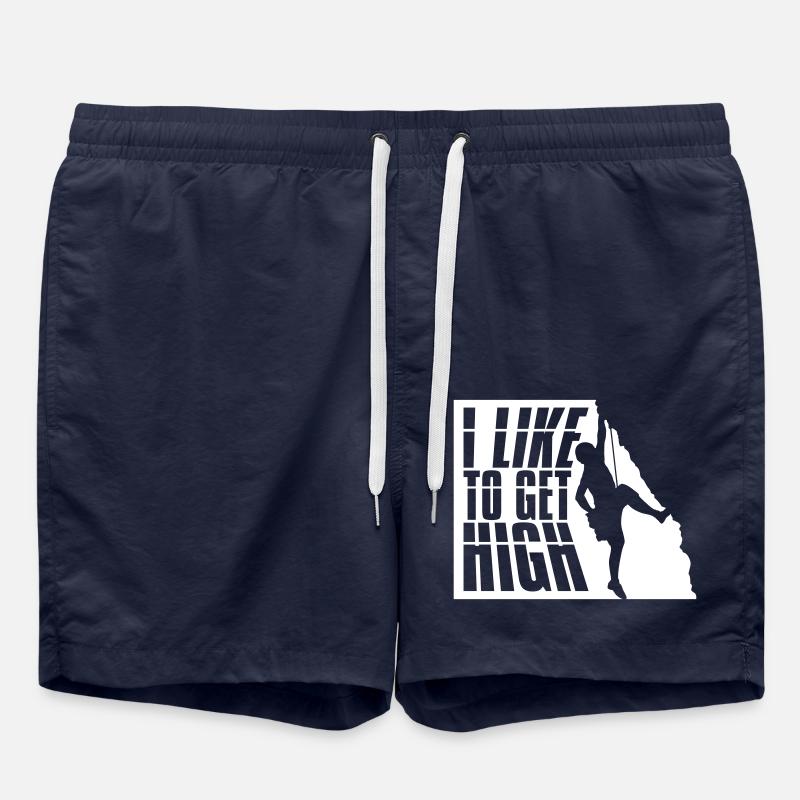 like to get high - Swim Trunks - french navy