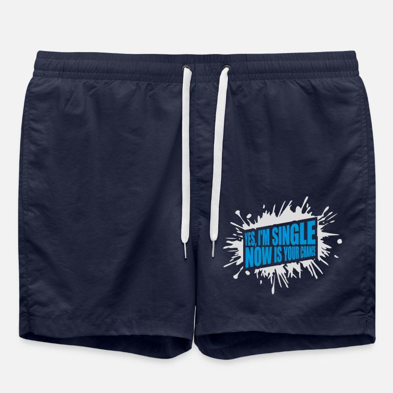 single now your chance - Swim Trunks - french navy