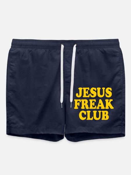 Jesus freak club - Badeshorts - French Navy