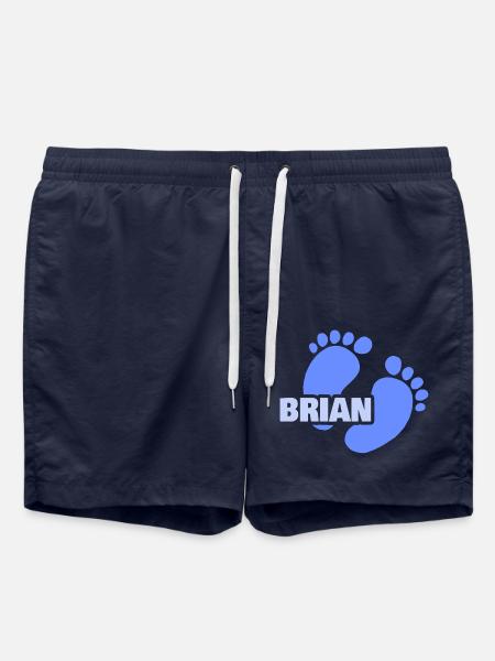 Brian as a birth - Swim Trunks - french navy
