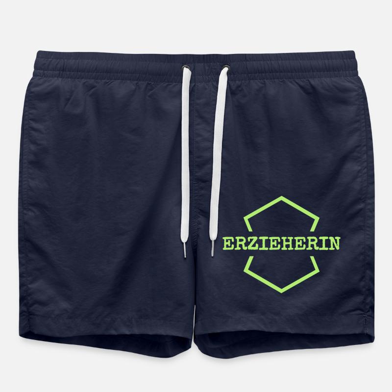 Arbeit Erzieherin - Badeshorts - French Navy