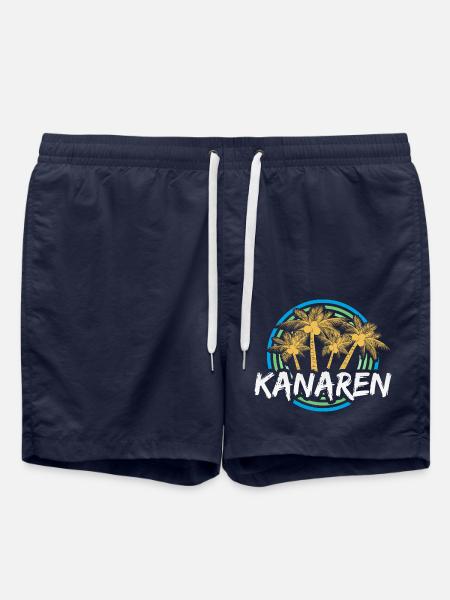 Kanaren als Urlaub - Badeshorts - French Navy