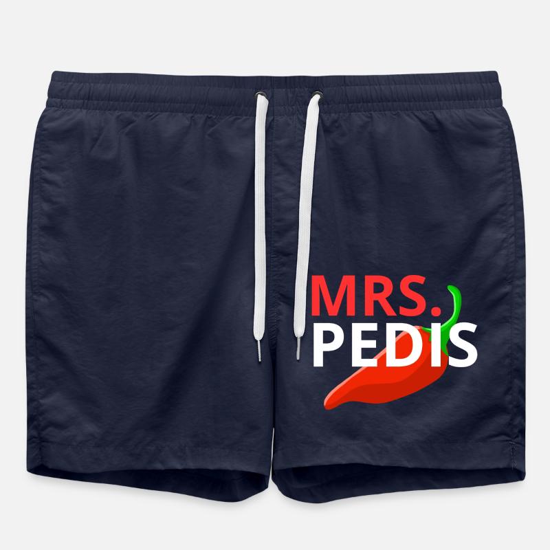 INDONET Mrs. Pedis - Swim Trunks - french navy