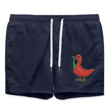 Pimoie - Badeshorts - French Navy - Vorne - AI Model Male 185 light (185cm)