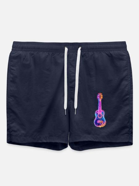 Ukulele - Swim Trunks - french navy