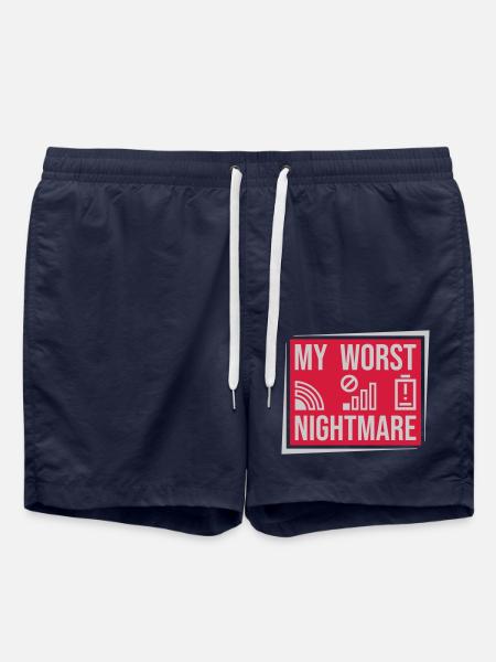 Shield my worst nightmare - Swim Trunks - french navy