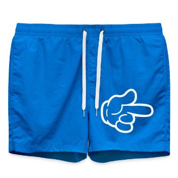 Bande dessinée à la main - Short de bain - cobalt blue - Devant