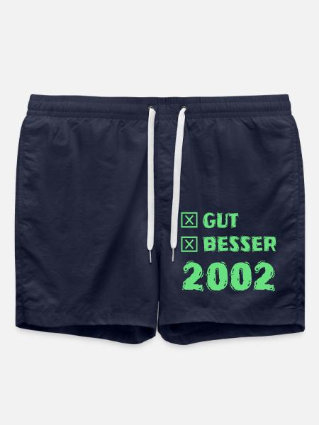 2002 - Short de bain - bleu marine