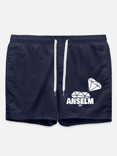 Anselm as Precious - Swim Trunks - french navy
