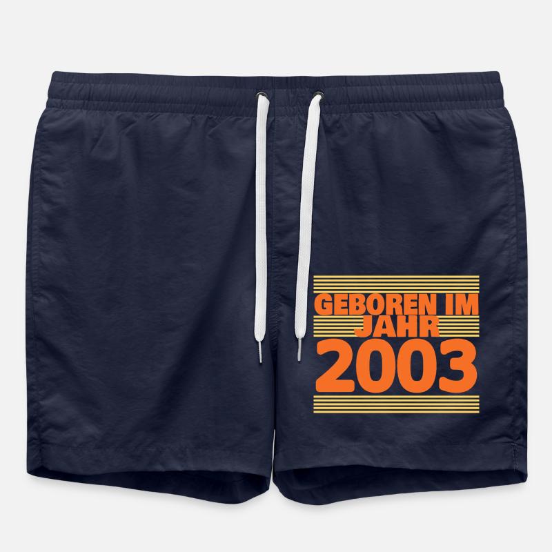 im 2003 - Badeshorts - French Navy