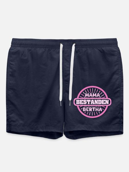 Bertha as a given name - Swim Trunks - french navy