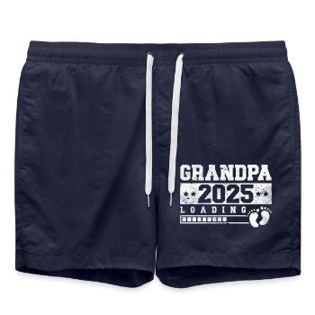 Opa 2025 loading - Badeshorts - French Navy - Vorne - AI Model Male 185 light (185cm)