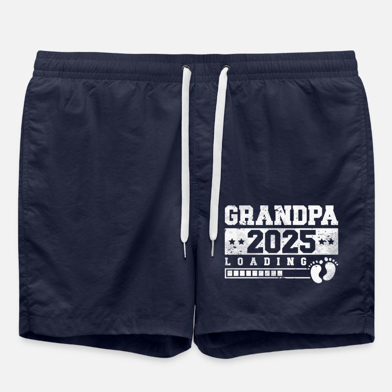 Grandpa 2025 loading - Swim Trunks - french navy