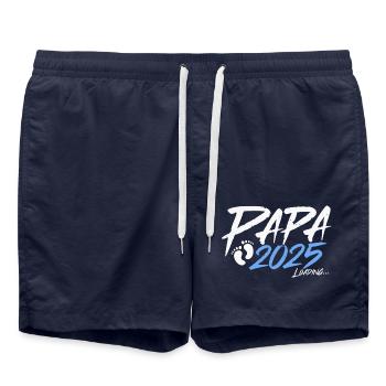 Papa 2025 loading - Badeshorts - French Navy - Vorne - AI Model Male 185 light (185cm)