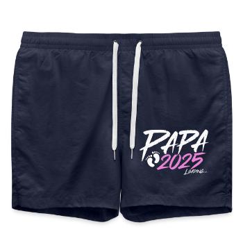 Papa 2025 loading - Badeshorts - French Navy - Vorne - AI Model Male 185 light (185cm)