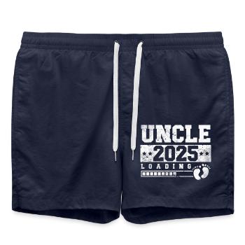 Onkel 2025 loading - Badeshorts - French Navy - Vorne - AI Model Male 185 light (185cm)