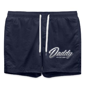 Daddy 2025 - Swim Trunks - french navy - Front - AI Model Male 185 light (185cm)