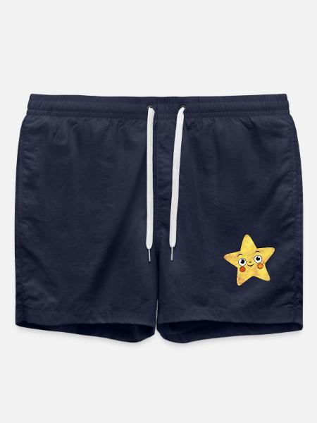 Cosmic Star - Swim Trunks - french navy