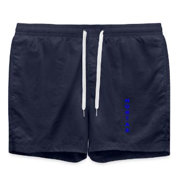Monday - blue - Swim Trunks - french navy - Front - AI Model Male 185 light (185cm)