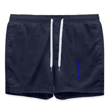 Dimanche - bleu - Short de bain - bleu marine - Devant - AI Model Male 185 light (185cm)