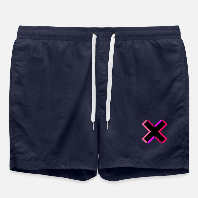 Popkultur - Badeshorts - French Navy