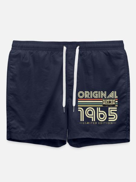 Original 1965 Vintage Vintage Födelsedag Retro - Badshorts - marinblå