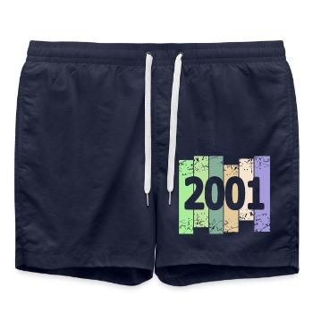 2001 - Swim Trunks - french navy - Front - AI Model Male 185 light (185cm)